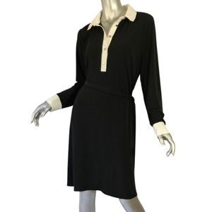 Ivanka Trump black and white dress.